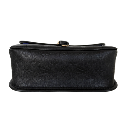 Louis Vuitton Diane Monogram Empreinte Leder Handtasche M46386 Schwarz Fullset / neuwertig Louis Vuitton