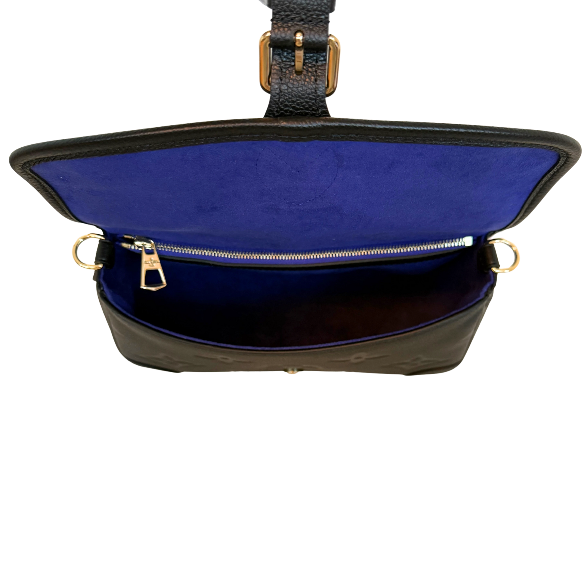 Louis Vuitton Diane Monogram Empreinte Leder Handtasche M46386 Schwarz Fullset / neuwertig Louis Vuitton