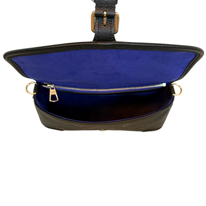 Louis Vuitton Diane Monogram Empreinte Leder Handtasche M46386 Schwarz Fullset / neuwertig Louis Vuitton