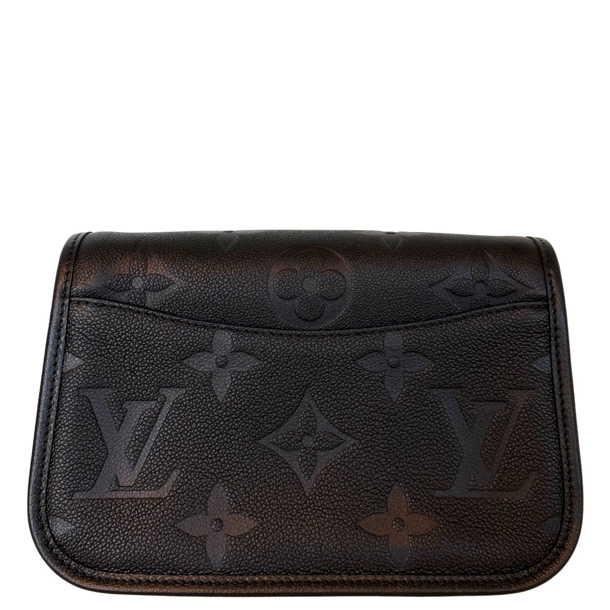 Louis Vuitton Diane Monogram Empreinte Leder Handtasche M46386 Schwarz Fullset / neuwertig Louis Vuitton