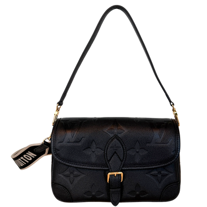 Louis Vuitton Diane Monogram Empreinte Leder Handtasche M46386 Schwarz Fullset / neuwertig Louis Vuitton