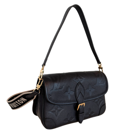 Louis Vuitton Diane Monogram Empreinte Leder Handtasche M46386 Schwarz Fullset / neuwertig Louis Vuitton