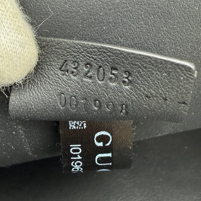 Gucci Dionysus Handtasche aus Veloursleder Schwarz / sehr gut