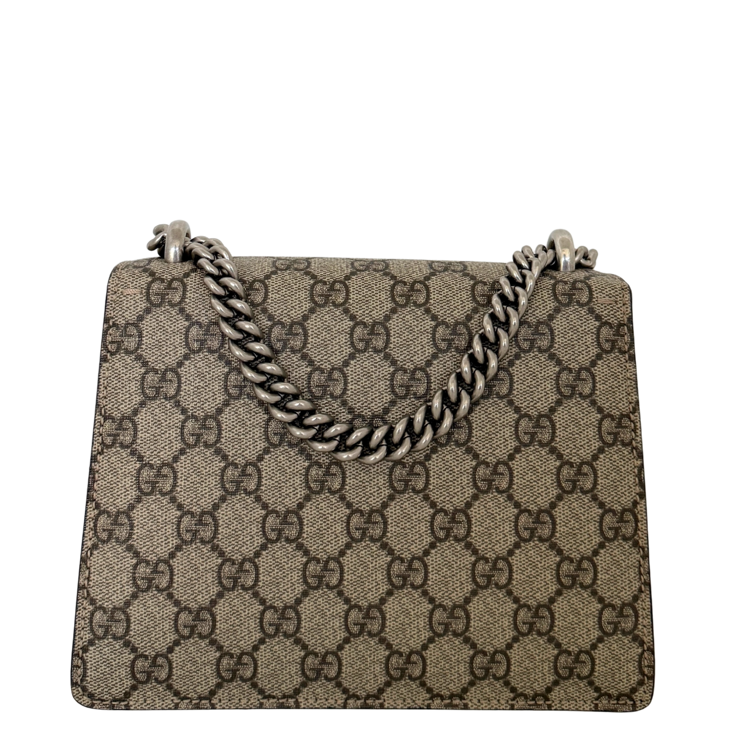 Gucci Dionysus Kleine Schultertasche GG Supreme Beige / sehr gut Gucci