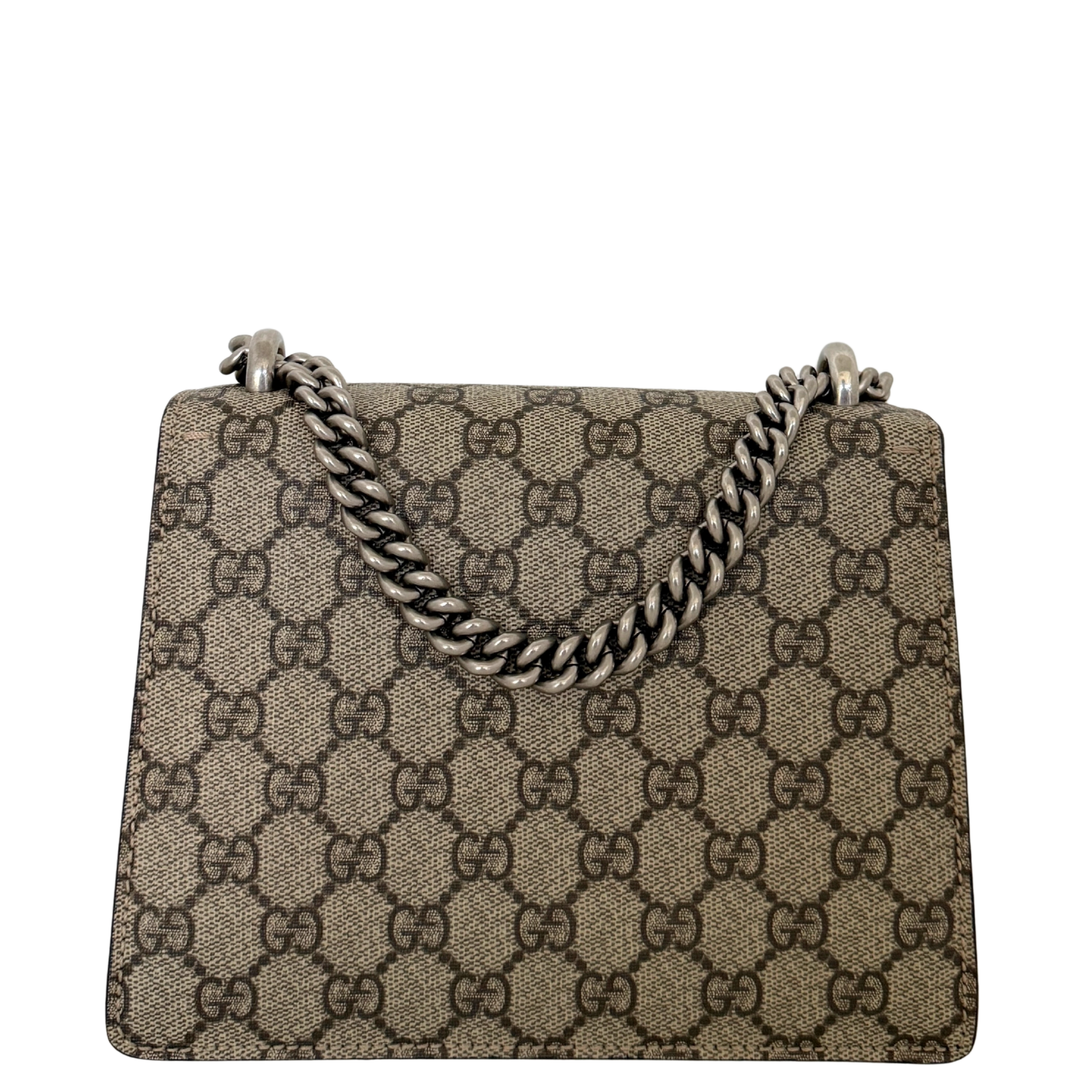 Gucci Dionysus Kleine Schultertasche GG Supreme Beige / sehr gut Gucci