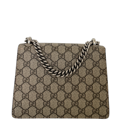 Gucci Dionysus Kleine Schultertasche GG Supreme Beige / sehr gut Gucci