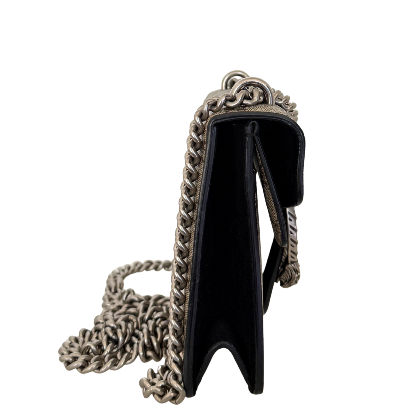 Gucci Dionysus Kleine Schultertasche GG Supreme Beige / sehr gut Gucci