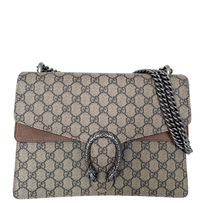 Gucci Dionysus medium GG Supreme Braun Fullst / sehr gut Gucci