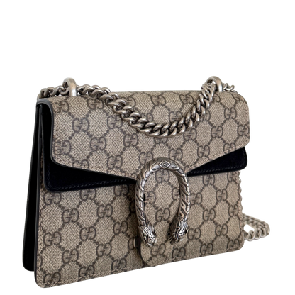 Gucci Dionysus Kleine Schultertasche GG Supreme Beige / sehr gut Gucci
