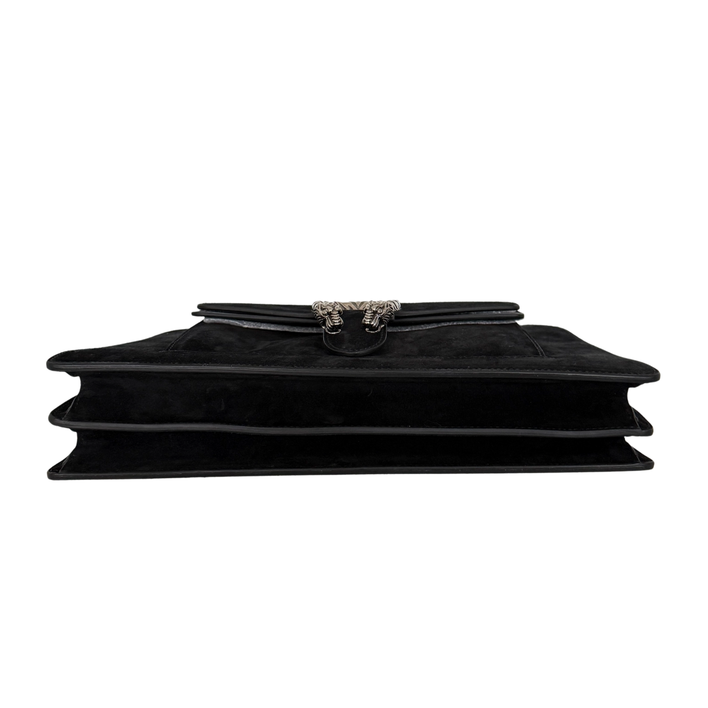 Gucci Dionysus Handtasche aus Veloursleder Schwarz / sehr gut