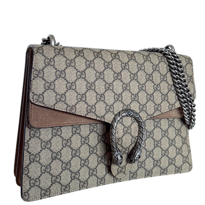 Gucci Dionysus medium GG Supreme Braun Fullst / sehr gut Gucci