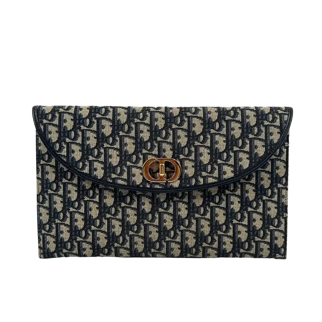 Dior 30 Montaigne Avenue Clutch mit Umschlagklappe / sehr gut Dior