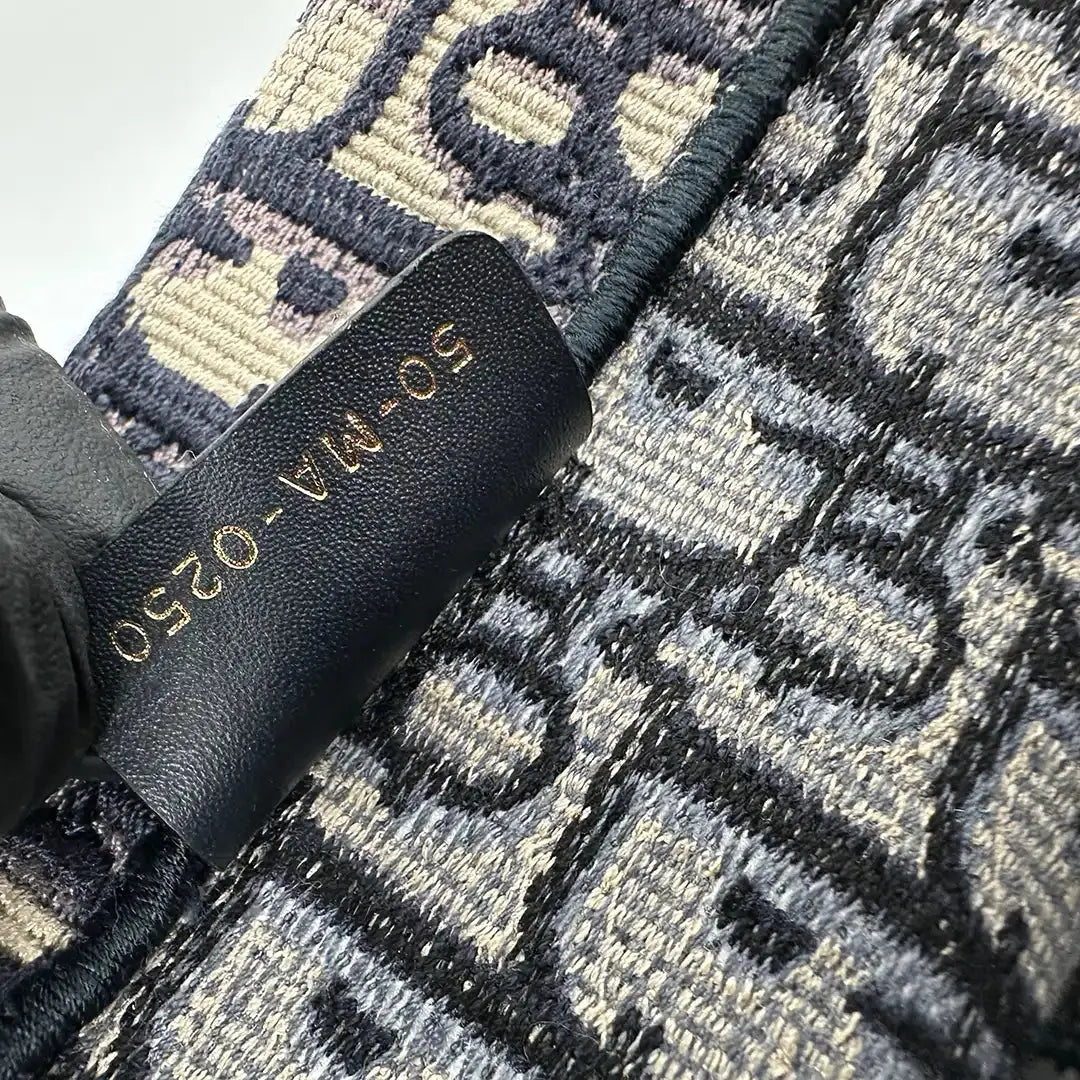 Dior Book Tote Oblique Large blau / sehr gut Dior