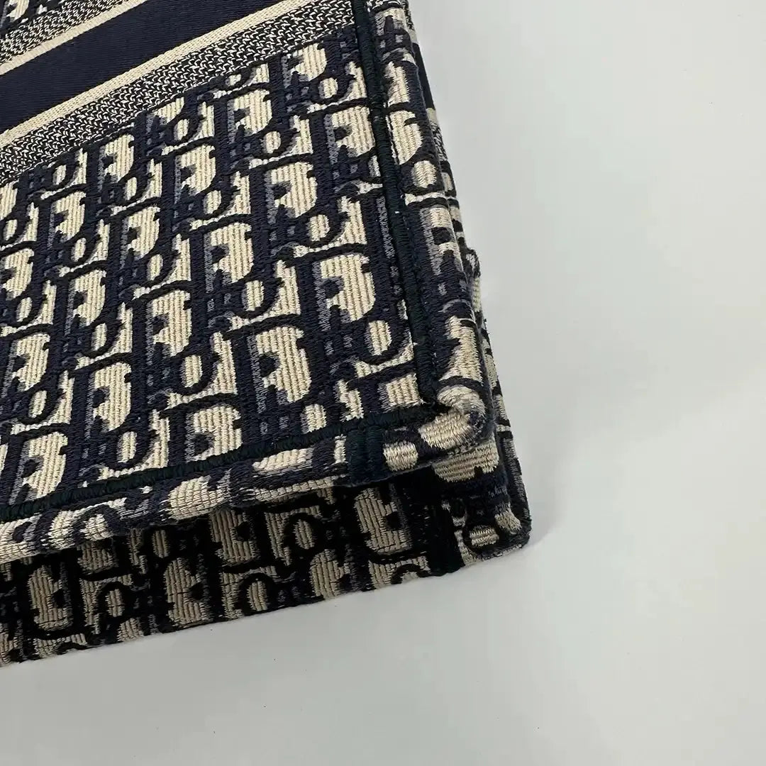 Dior Book Tote Oblique Large blau / sehr gut Dior