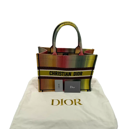 Dior Booktote mittelgroß Mulicolor Dioraura / sehr gut Dior