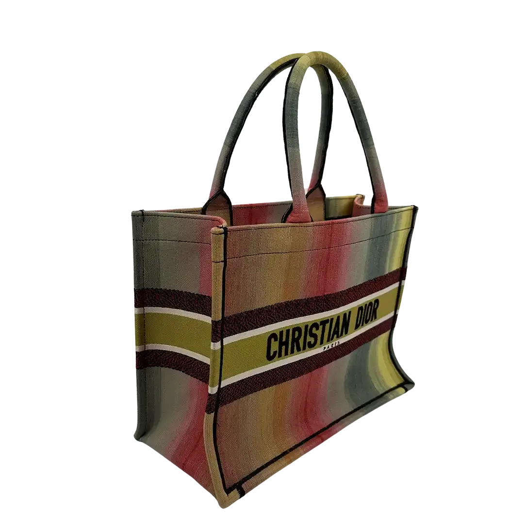 Dior Booktote mittelgroß Mulicolor Dioraura / sehr gut Dior