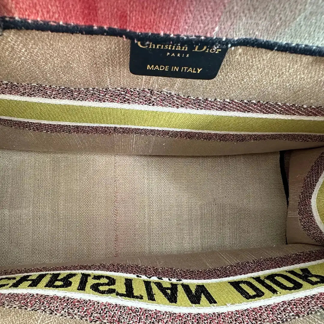 Dior Booktote mittelgroß Mulicolor Dioraura / sehr gut Dior