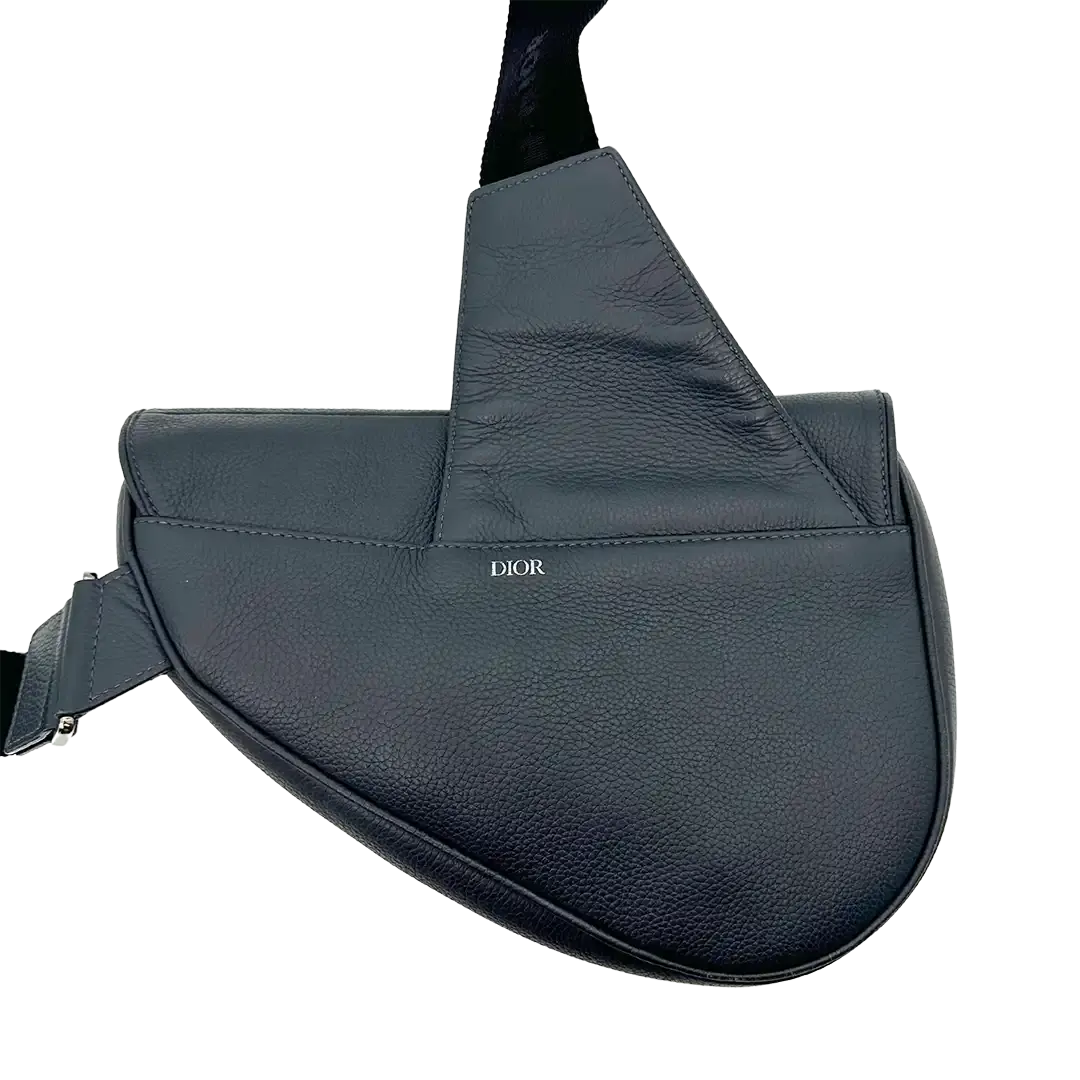 Dior Christian Dior Saddle Bag Atelier Signature grau / gut Dior