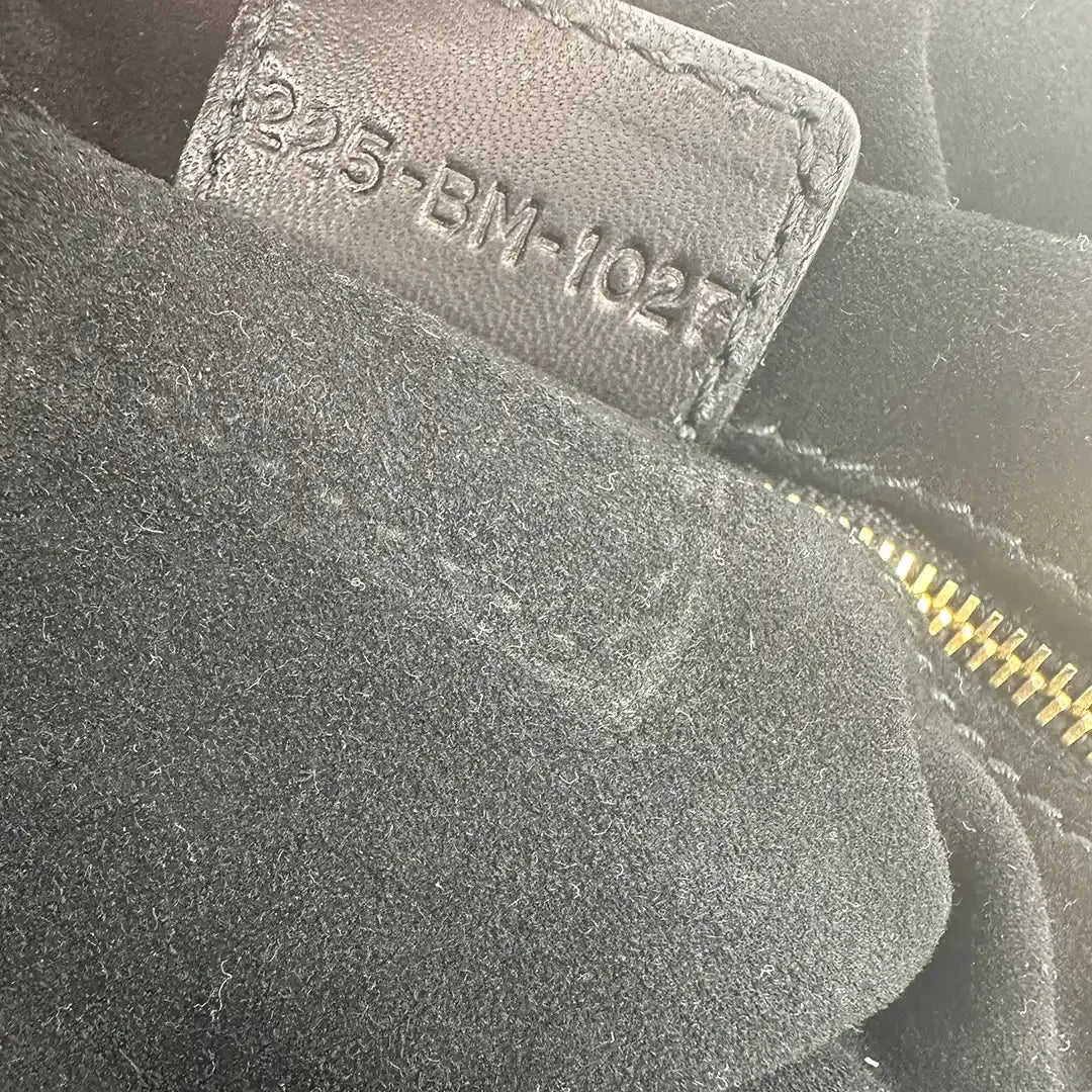 Dior Grand Sac Soft Cannage Lambskin schwarz / sehr gut Dior