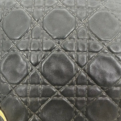 Dior Grand Sac Soft Cannage Lambskin schwarz / sehr gut Dior