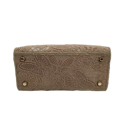 Dior Lady D-Lite Tasche Medium beige / neuwertig Dior
