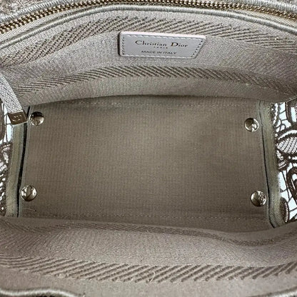 Dior Lady D-Lite Tasche Medium beige / neuwertig Dior
