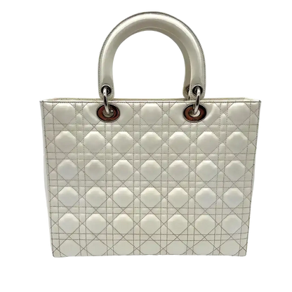 Dior Lady Dior weiss hinten
