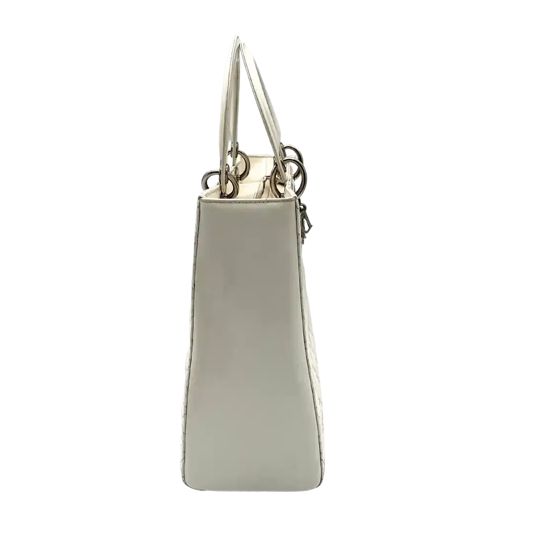 Dior Lady Dior weiss seite