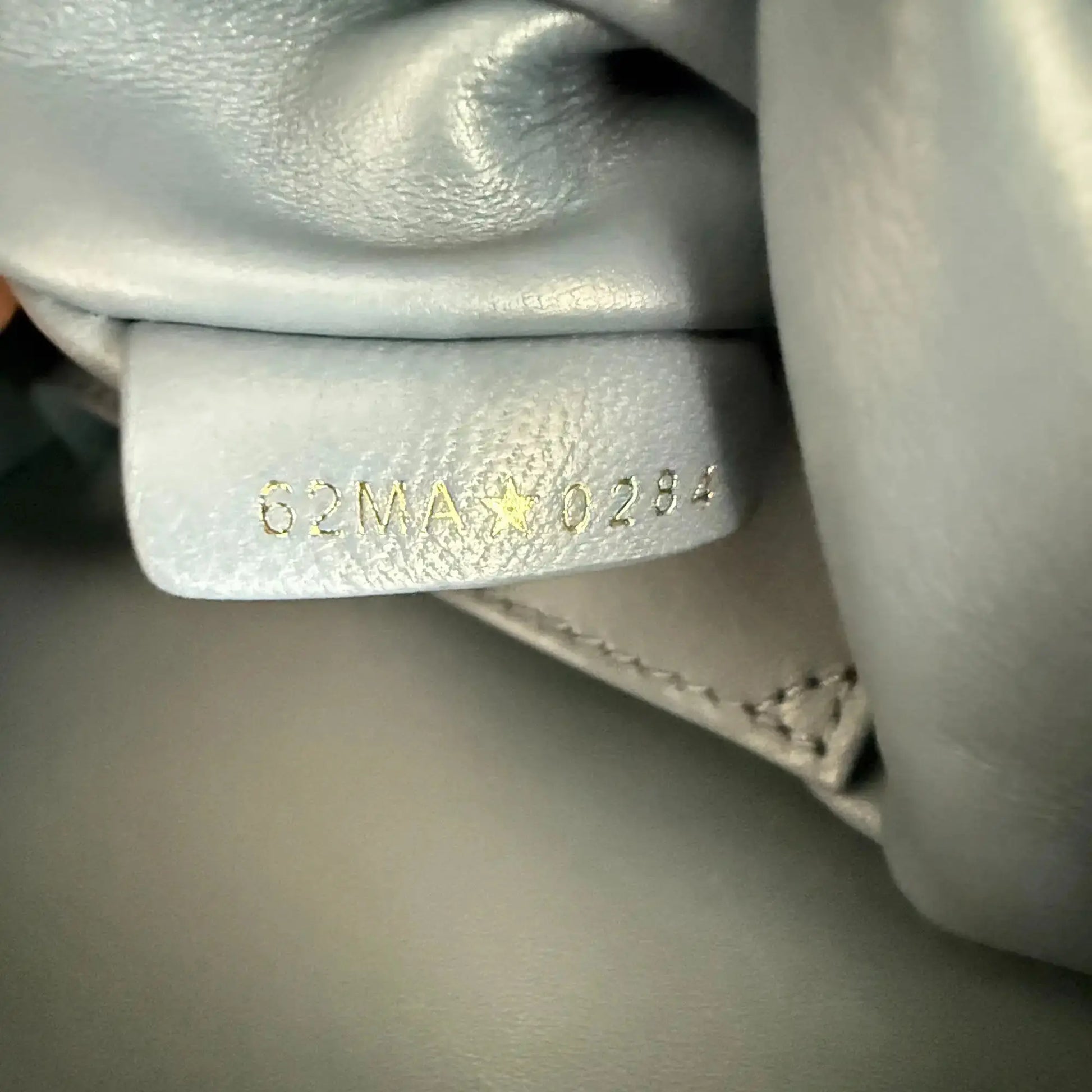 Dior Medium Caro Rucksack Denim blue Macrocannage Lammleder / neuwertig Dior