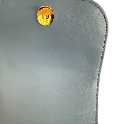 Dior Medium Caro Rucksack Denim blue Macrocannage Lammleder / neuwertig Dior