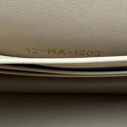 Dior Miss Caro Minitasche Macrocannage Lammleder in Puderbeige / neuwertig Dior
