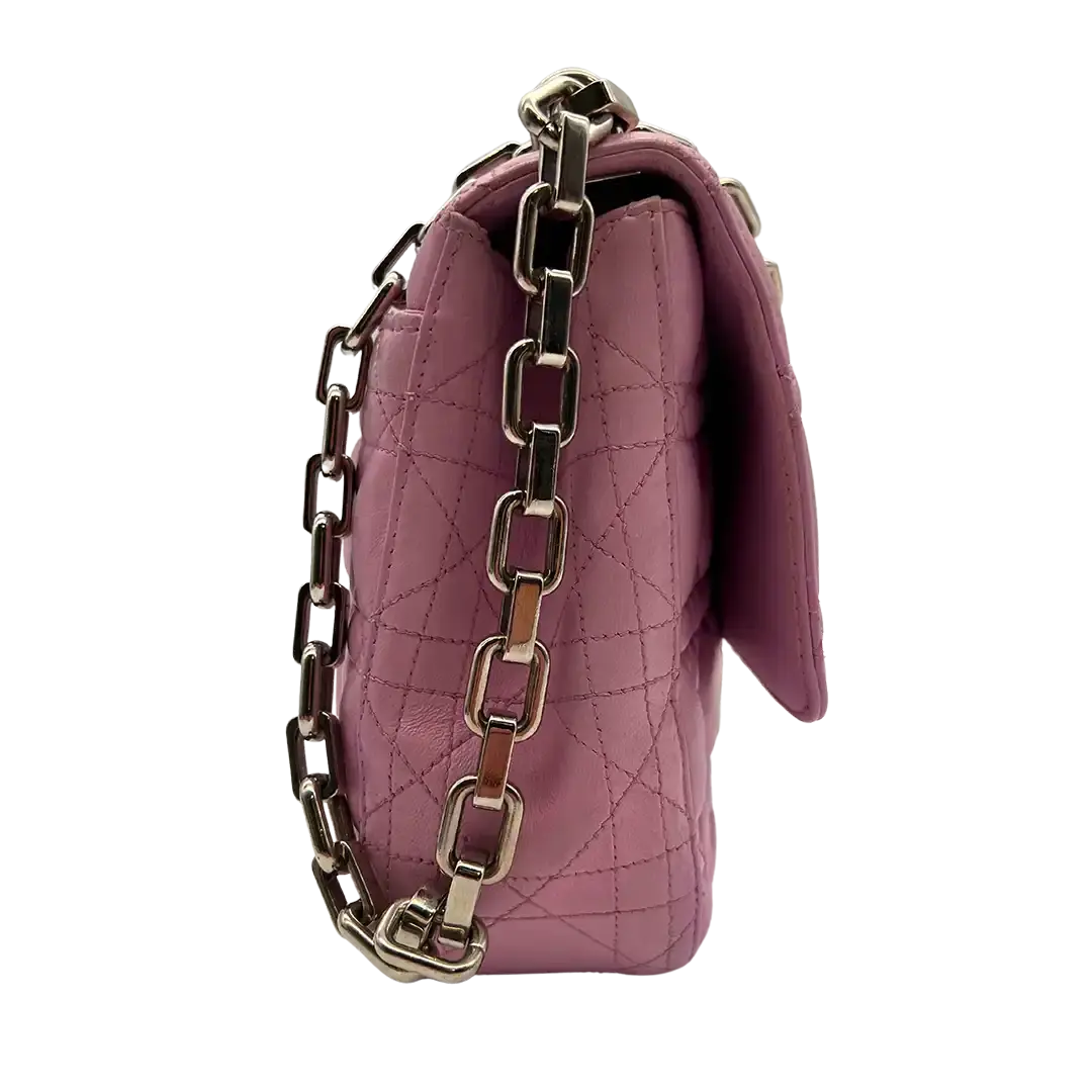 Dior Miss Dior Promenade Clutch Large Leder / Rosa Barbie side