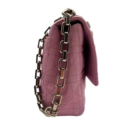 Dior Miss Dior Promenade Clutch Large Leder / Rosa Barbie side
