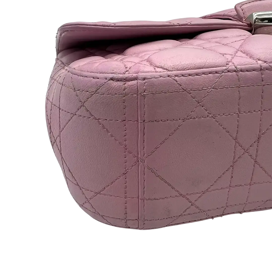 Dior Miss Dior Promenade Clutch Large Leder / Rosa Barbie Dior
