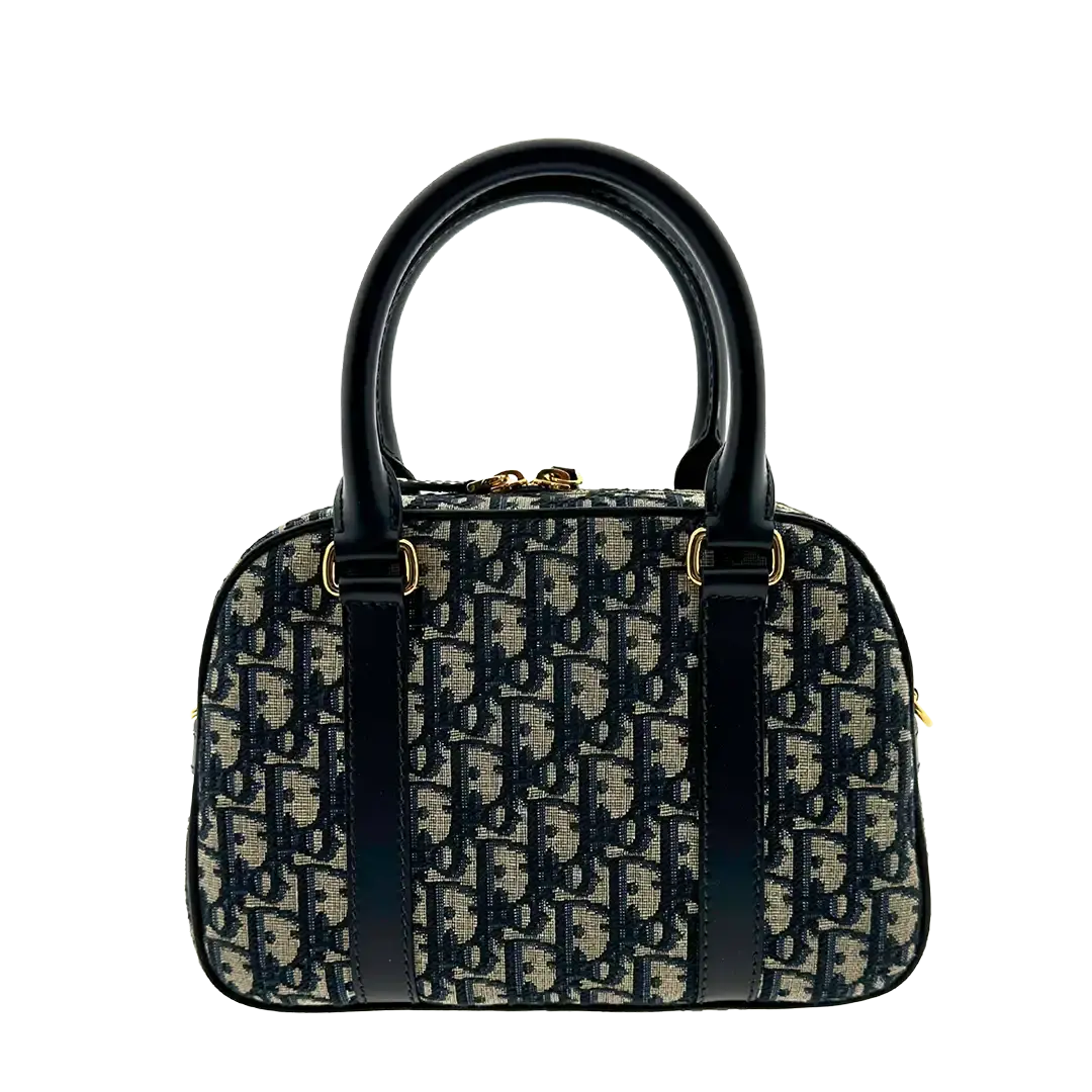 Dior Mittelgroße D-Vibe Bowlingtasche 2024 / ungetragen Dior