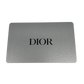 Dior Saddle Portmonnaie Langformat mit Kette Jacquard Blau / sehr gut Dior
