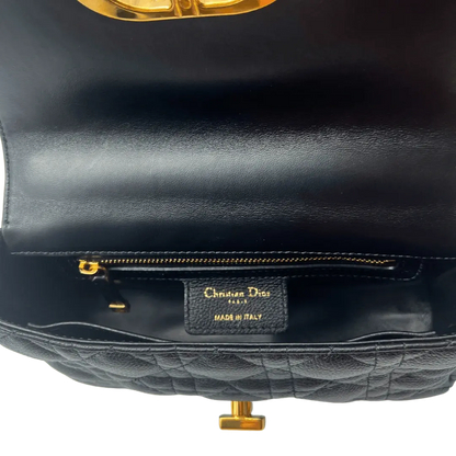 Dior kleine Caro Tasche Small  gestepptes Leder schwarz Echtheitscheck.de