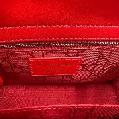 Dior kleine Lady Dior my ABCDior Tasche rot / neuwertig Dior