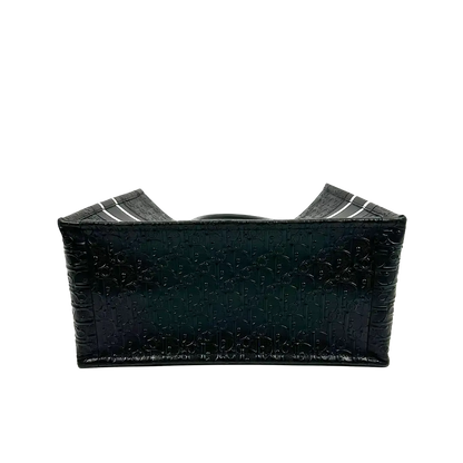 Dior mittelgroße Book Tote Tasche schwarz Leder / neuwertig Dior