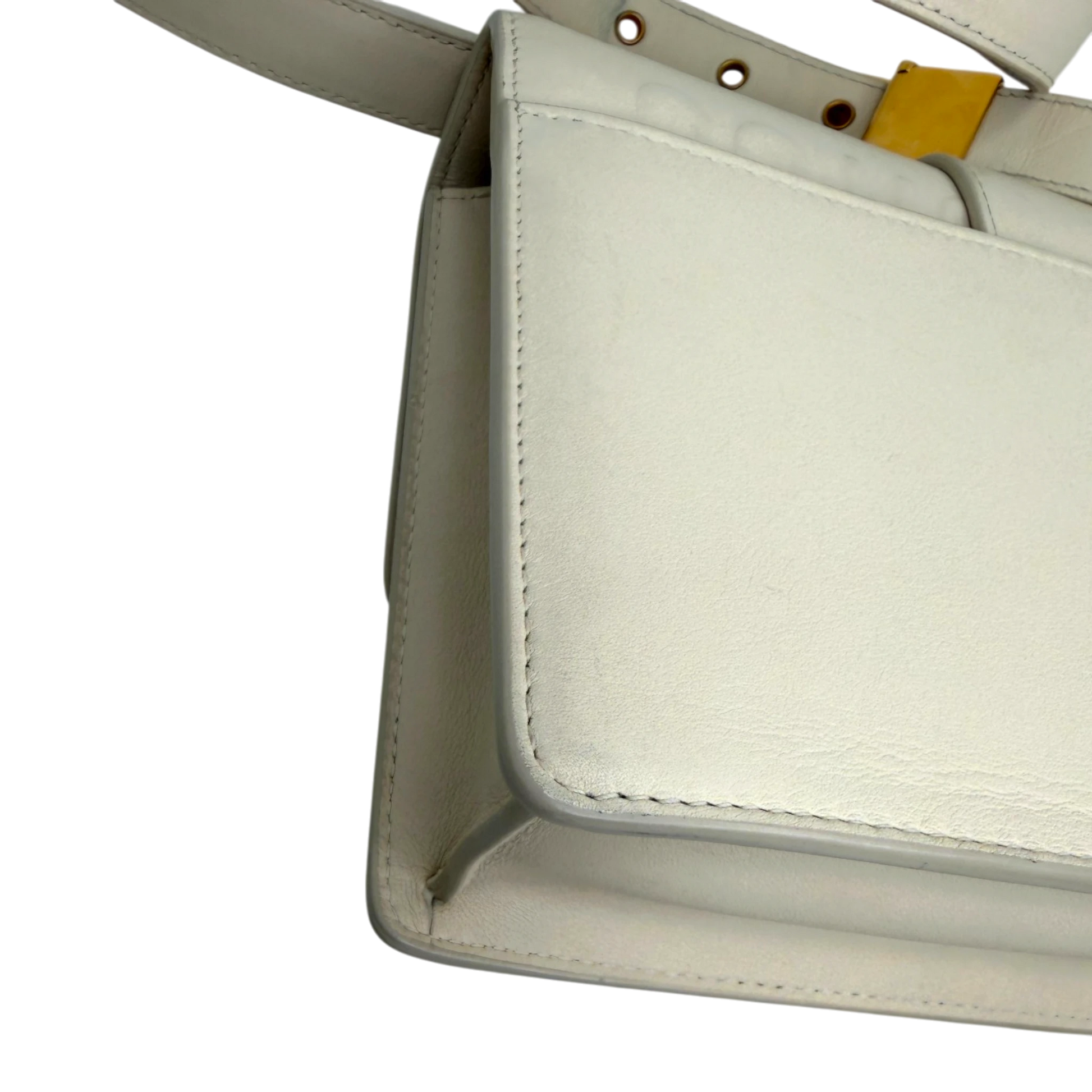 Dior Cream 30 Montaigne Flap Handtasche Cream Leder / gut Dior