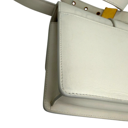 Dior Cream 30 Montaigne Flap Handtasche Cream Leder / gut Dior