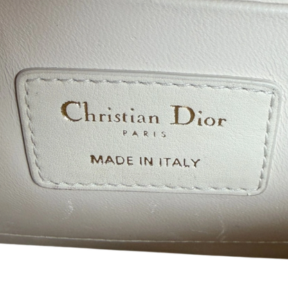 Dior Cream 30 Montaigne Flap Handtasche Cream Leder / gut Dior