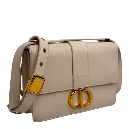 Dior Cream 30 Montaigne Flap Handtasche Cream Leder / gut Dior
