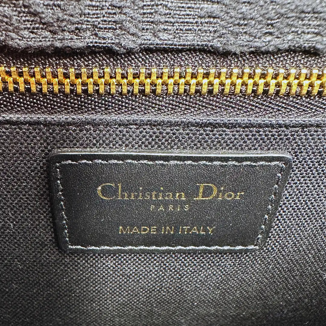 Dior 30 Montaigne Handtasche schwarzes Canvas und Leder limitiert / sehr gut Dior