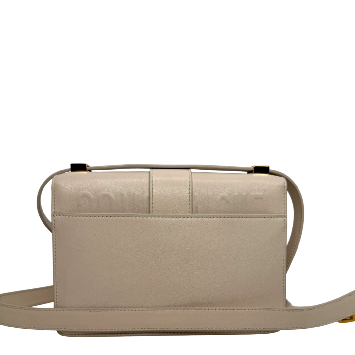 Dior Cream 30 Montaigne Flap Handtasche Cream Leder / gut Dior