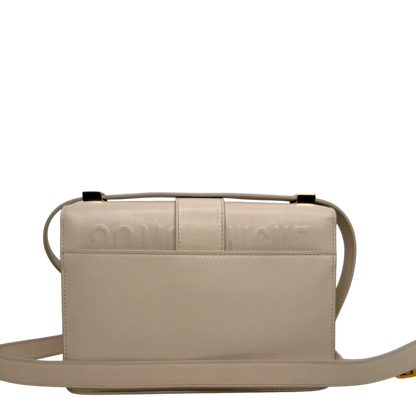 Dior Cream 30 Montaigne Flap Handtasche Cream Leder / gut Dior