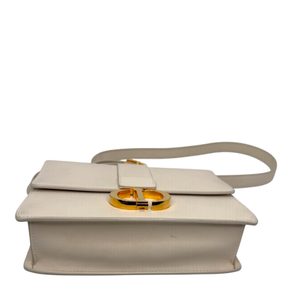 Dior Cream 30 Montaigne Flap Handtasche Cream Leder / gut Dior