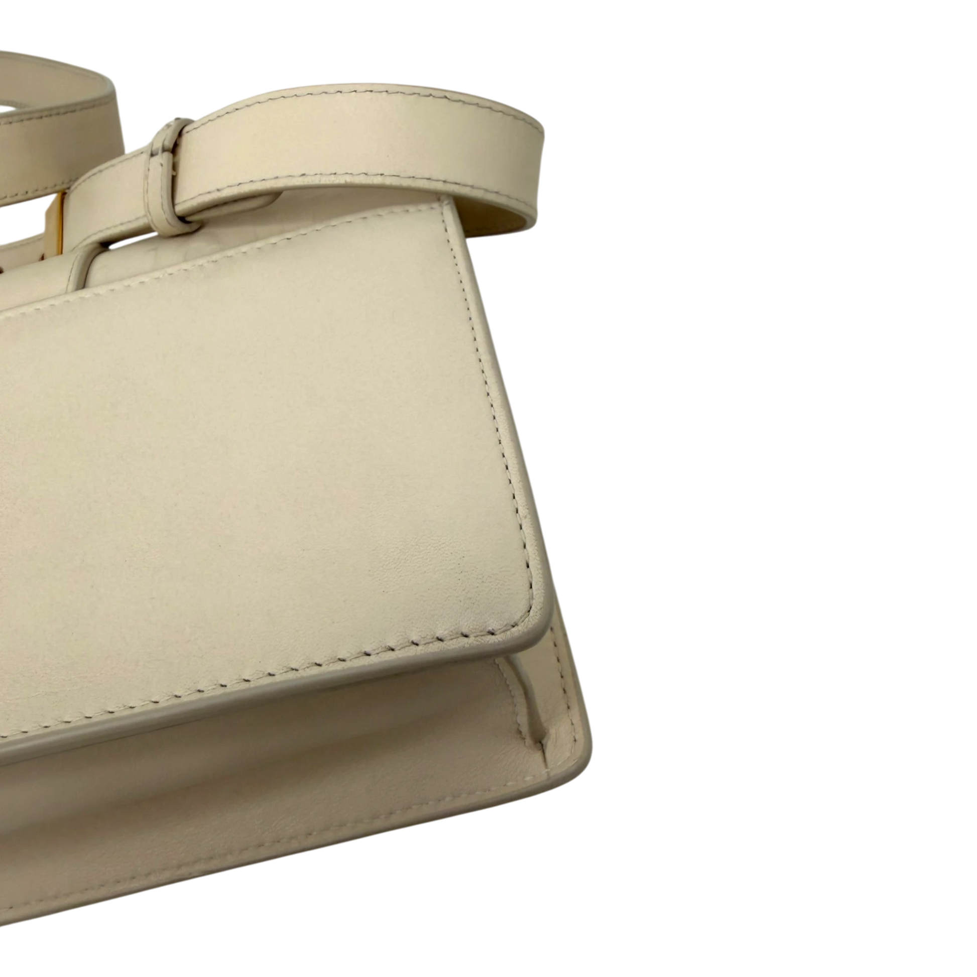 Dior Cream 30 Montaigne Flap Handtasche Cream Leder / gut Dior