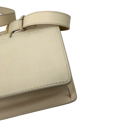 Dior Cream 30 Montaigne Flap Handtasche Cream Leder / gut Dior