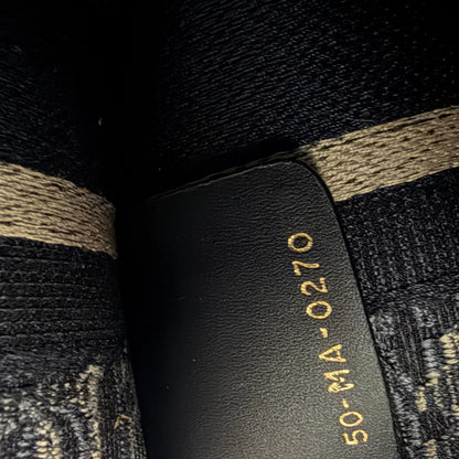 Dior Book Tote Oblique Velvet Mini blau beige / neuwertig Dior